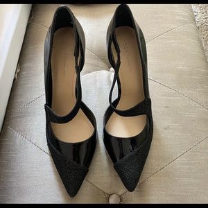 BCBGGeneration Black Patent Leather Heels